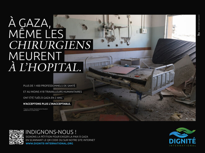 145 médecins de Gaza lancent un cri d’alerte au monde