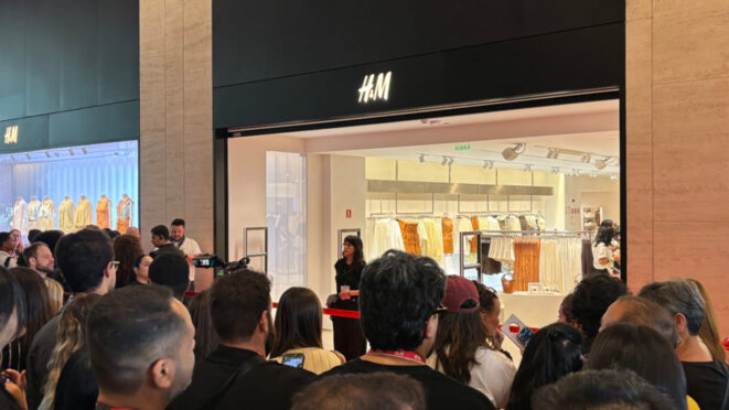 Des boutiques H&M, du géant prédateur de l'environnement, ouvrent au Brésil
