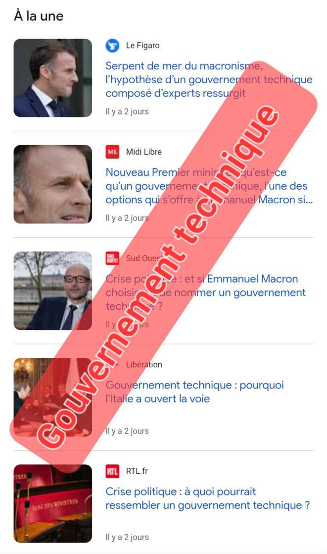 "Gouvernement technique" : Novlangue à la c*n !