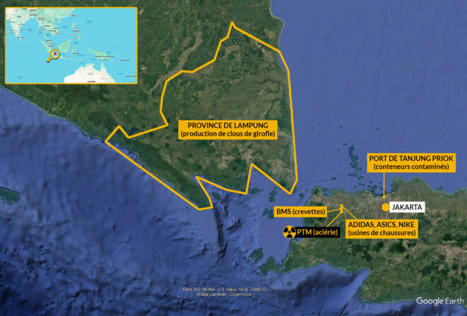 Indonésie : contaminations radioactives inquiétantes