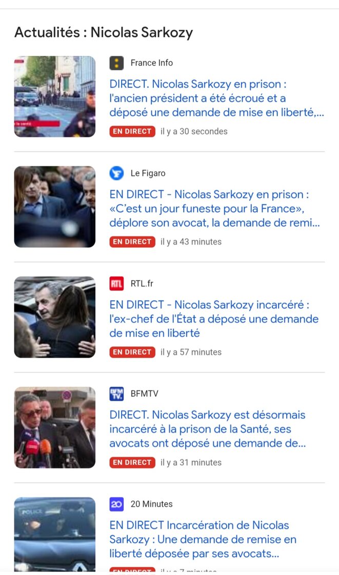 Sarkozy : l'indignité au sommet de l'État... et dans les médias