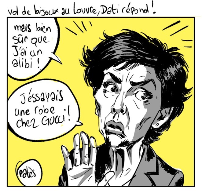 Fric frac au Louvre...