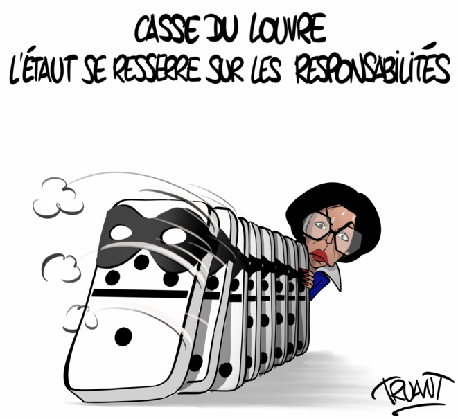 Arrestations en série des braqueurs du Louvre