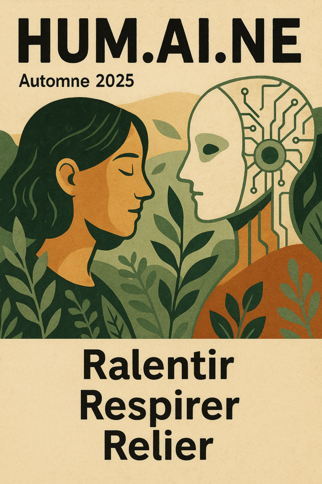Le magazine HUM.AI.NE – Quand penser redevient un acte vivant