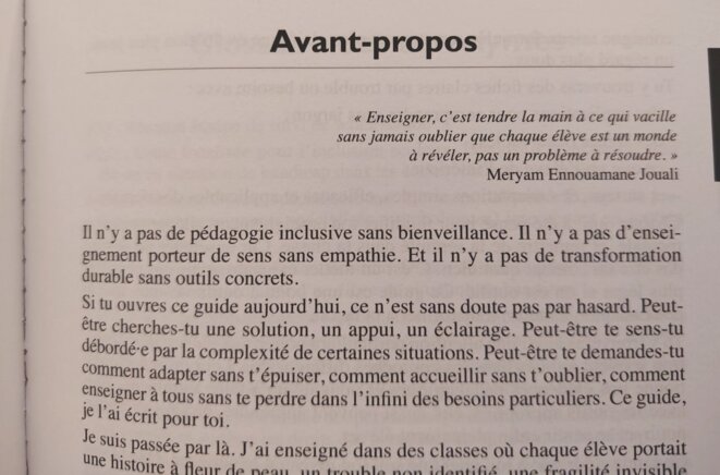 Lettre ouverte : INCLUSION SCOLAIRE