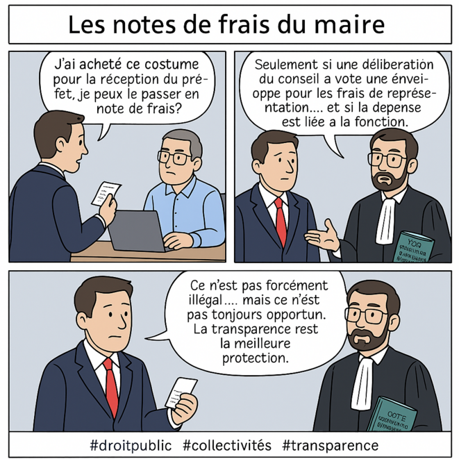 Frais de représentation des élus : que dit le droit ?