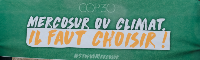 Climat ou Mercosur, il va falloir choisir E. Macron !