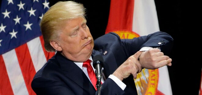 Trump’s Deal: avec sa Rolex en or la Suisse bat la breloque