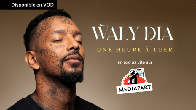 Après les chroniques, le spectacle de Waly Dia en VOD sur Mediapart