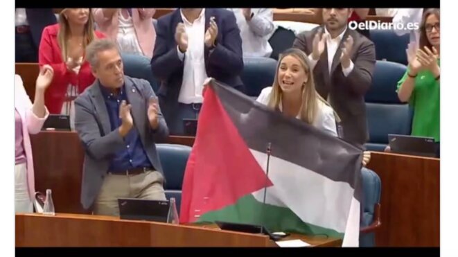 Le drapeau palestinien expliqué en Espagne: une vidéo didactique