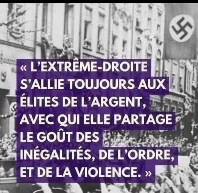 Un peuple désarmé: une bourgeoisie rassurée.