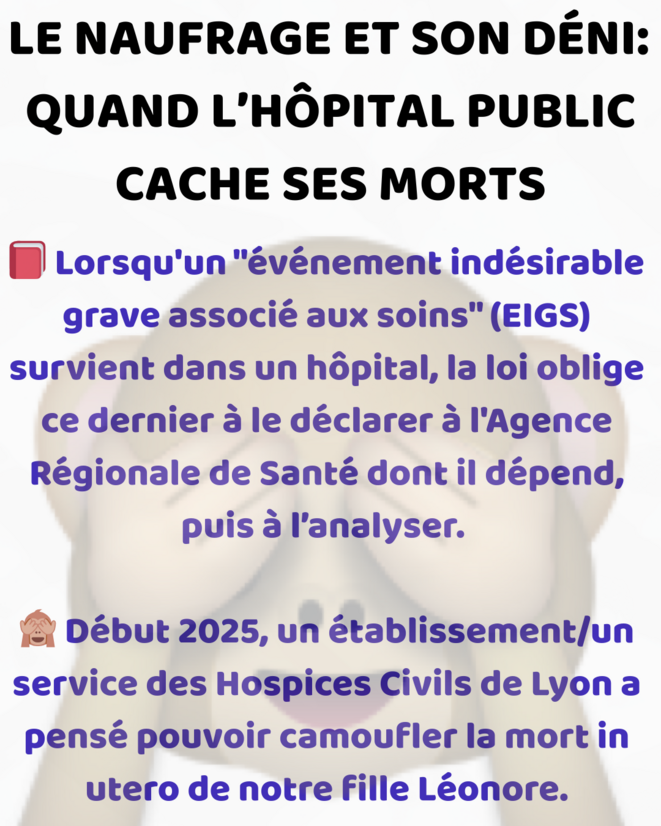 Le naufrage et son déni : quand l'hôpital public cache ses morts