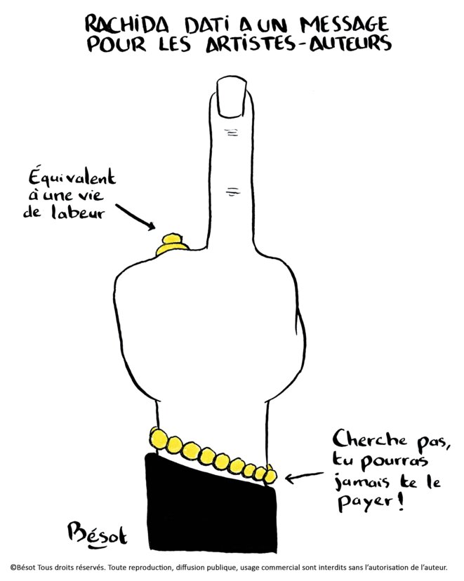 Un Dati d'honneur pour les artistes-auteurs