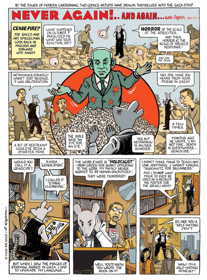 Plus jamais ça de Joe Sacco et Art Spiegelman