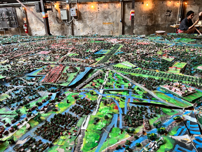 Un jeune maquettiste recrée les capitales ancestrales de Bangkok et Ayutthaya