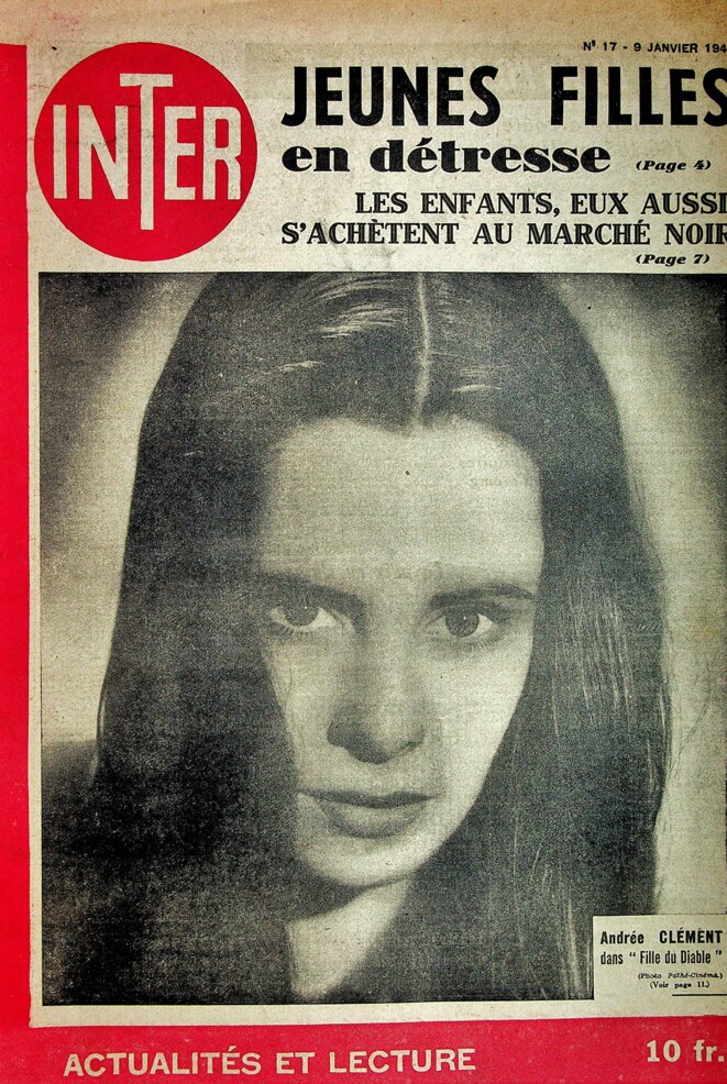 "Jeunes filles en détresse" (INTER du 9 janvier 1946)