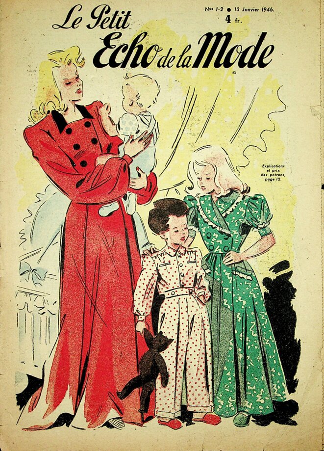 1946_LE PETIT ECHO DE LA MODE du 13 janvier_Mode et vie quotidienne