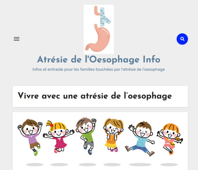Nouveau site web "Atrésie de l'Oesophage Info"