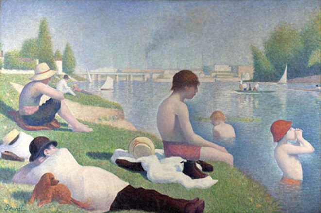 Baignade à Asnières par Seurat (2010)