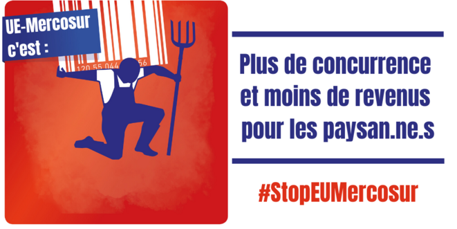 Contre l’accord UE-Mercosur – Pour une relocalisation écologique et solidaire