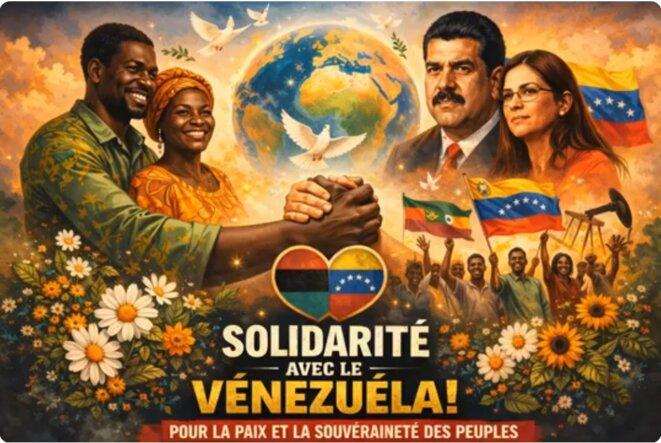VENEZUELA – La solidarité internationale de l’Afrique avec le peuple du Venezuela !