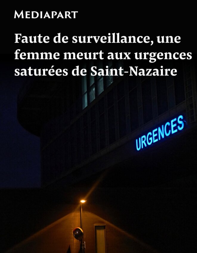 Décès dans un service d'urgences saturé. Soignants/direction : 2 salles, 2 ambiances!