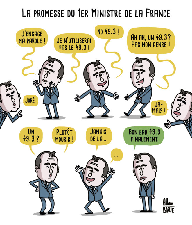 Parole d'honneur & 49.3 !