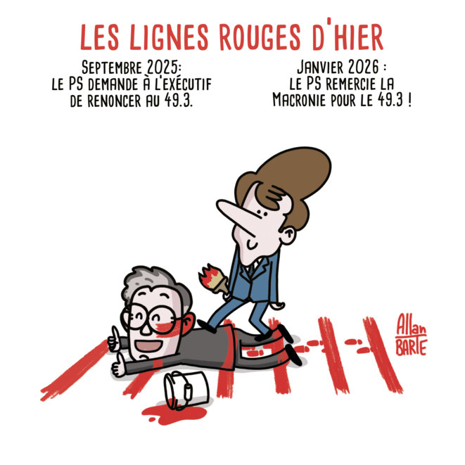 Lignes rouges du PS