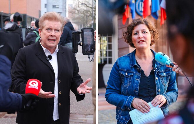 À Strasbourg, le duel Barseghian-Trautmann électrise la campagne