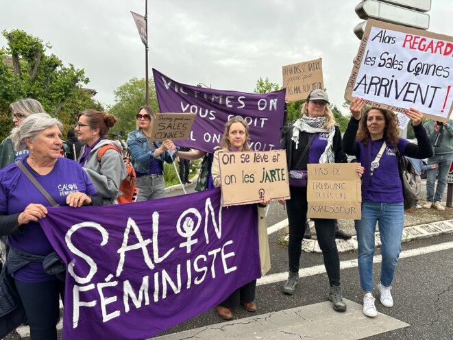 Affaire Bruel: dans le Vaucluse, une action en soutien aux «femmes victimes de violences  sexuelles»