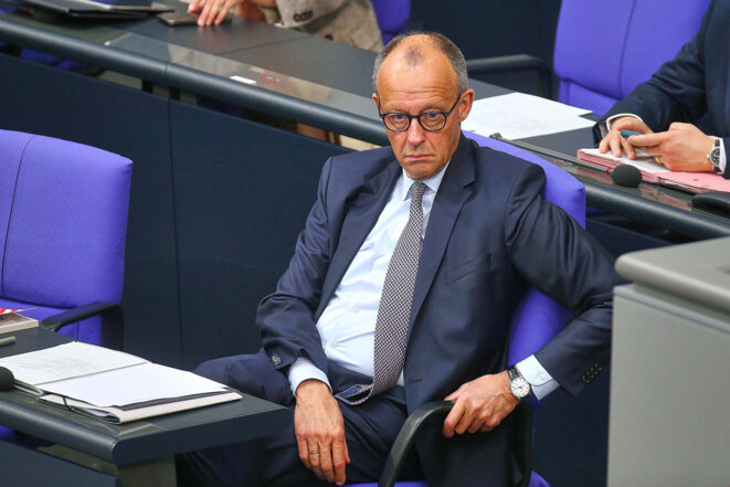 En Allemagne, Friedrich Merz perd pied