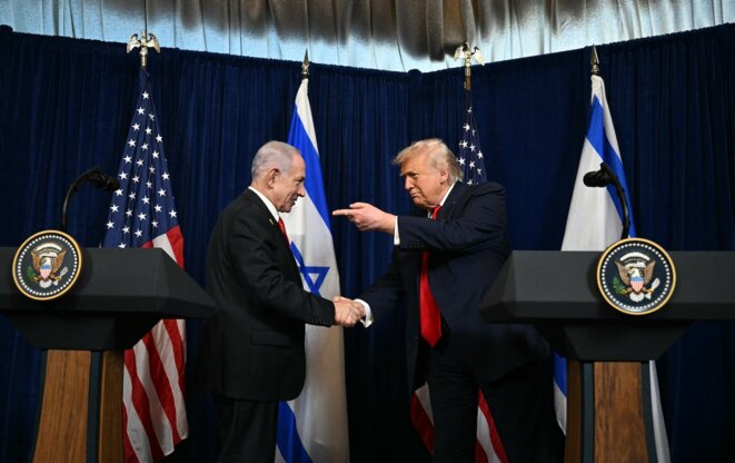 L’alliance entre Donald Trump et Benyamin Nétanyahou sous pr