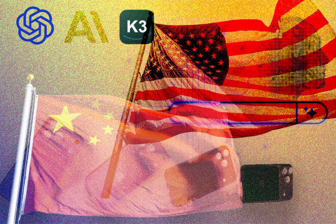 La domination états-unienne sur lIA menacée par la Chine La présentation du modèle Kimi K3 du chinois Moonshot AI la semaine passée a fait trembler les géants du secteur aux États-Unis. Lirruption dun concurrent bon marché et de qualité remet en cause leur mode de financement et leurs espoirs de rentabilité.
