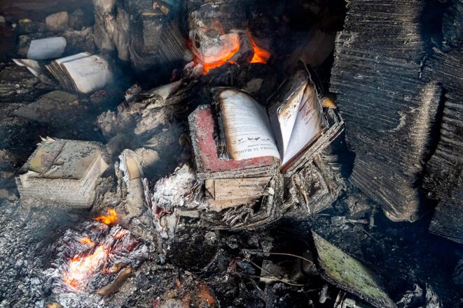 Russia Destroys Millions of Ukrainian Books in Cultural War