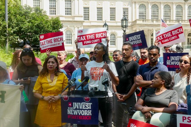 À New York, Zohran Mamdani bataille pour taxer les plus riches