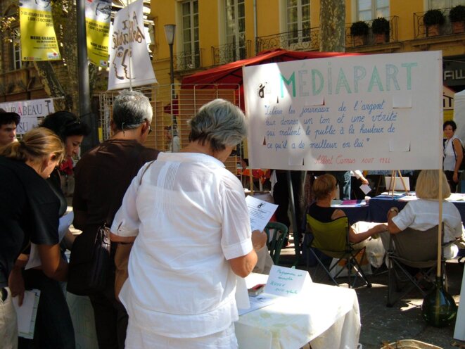 Développer le réseau de lecteurs, un atelier des Rencontres avec Médiapart