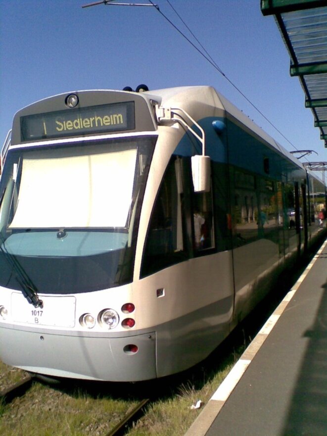 Tram de Sarrebruck septembre 2010 Tram de Sarrebruck septembre 2010