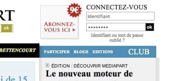 id ou mdp oublié id ou mdp oublié
