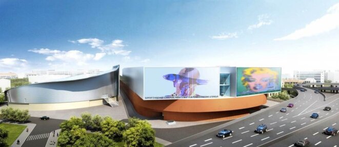 Le projet Bleu capelette, un des futurs centres commerciaux àl'entrée est de la ville. © Belu capelette Le projet Bleu capelette, un des futurs centres commerciaux àl'entrée est de la ville. © Belu capelette