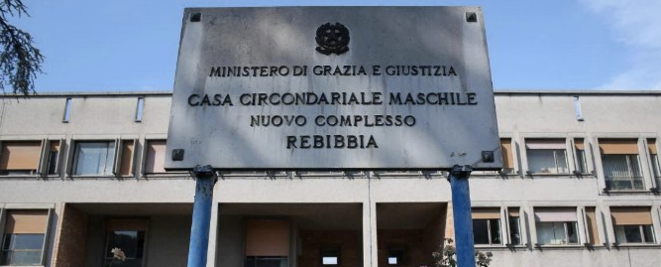 Prison de Rebibbia, à Rome © dr Prison de Rebibbia, à Rome © dr