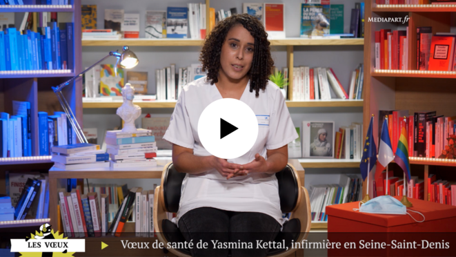 Les vœux de santé de Yasmina Kettal, infirmière en Seine-Saint-Denis