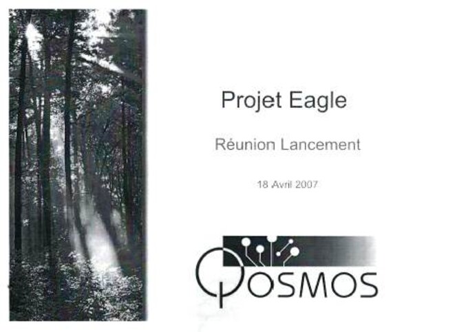 Lancement du programme Eagle au sein de Qosmos © jamesinparis Lancement du programme Eagle au sein de Qosmos © jamesinparis