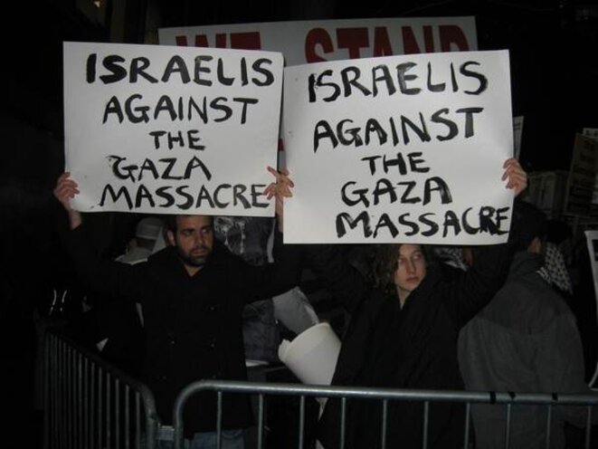 Israelis against the Gaza massacre © Solidarity with Palestine Israelis against the Gaza massacre © Solidarity with Palestine