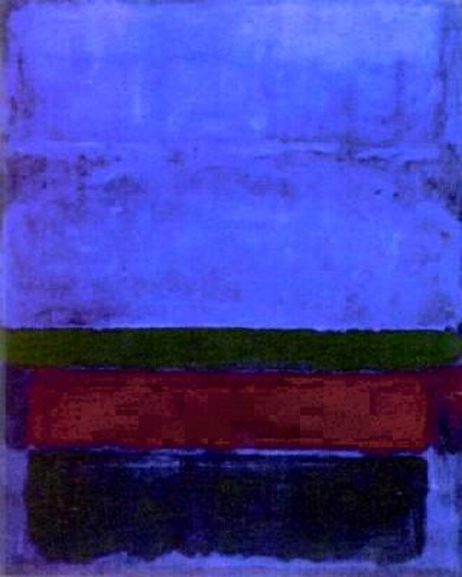 Bleu -vert -brown © M.Rothko Bleu -vert -brown © M.Rothko