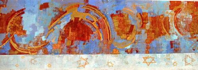 Mur partiel de la synagogue crée par le Studio Caggini à Marseille © Luce Caggini Mur partiel de la synagogue crée par le Studio Caggini à Marseille © Luce Caggini
