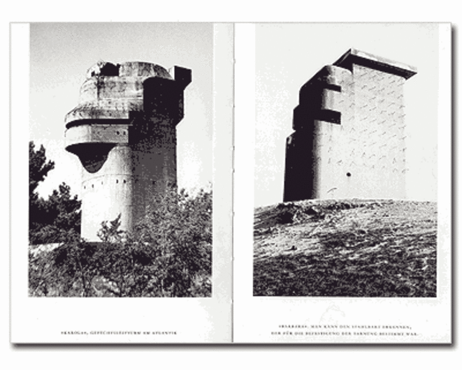 Page extract from Virilio's 'Bunker Archeology'. © DR
