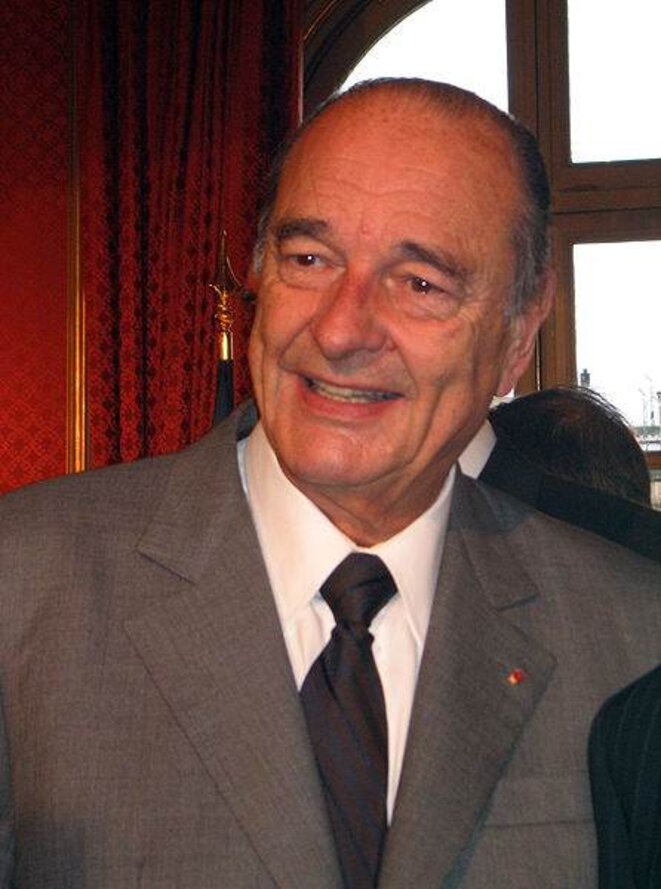 Ordered halt to kick-backs: Jacques Chirac. © DR