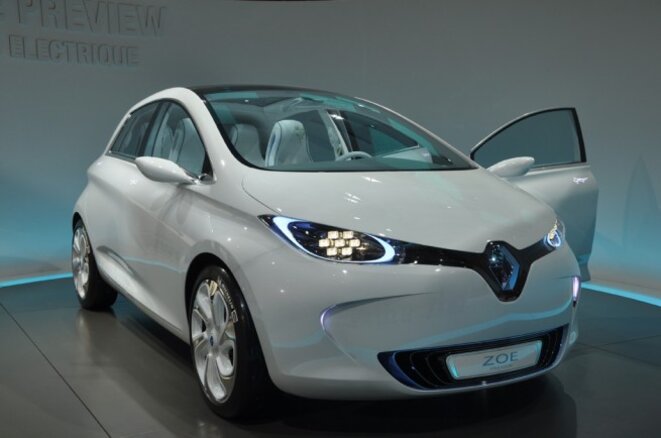 Renault's future electric city car 'Zoé'. © dr Renault's future electric city car 'Zoé'. © dr