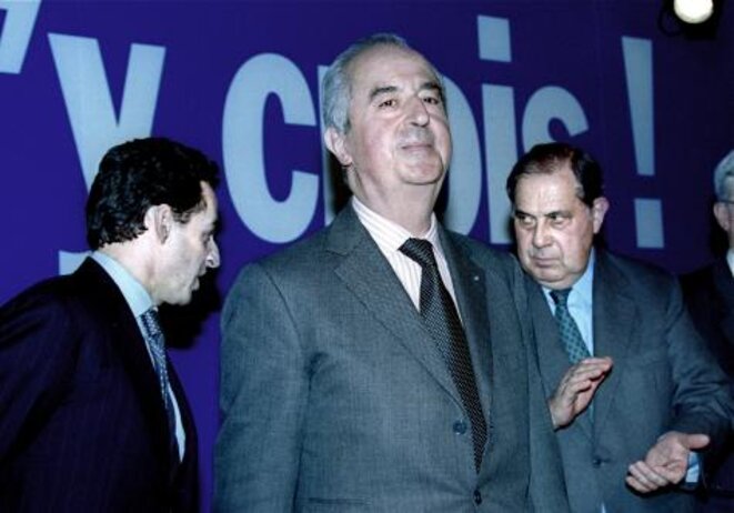Campaign trail: (from left) Nicolas Sarkozy, Edouard Balladur, Charles Pasqua. © Reuters Campaign trail: (from left) Nicolas Sarkozy, Edouard Balladur, Charles Pasqua. © Reuters