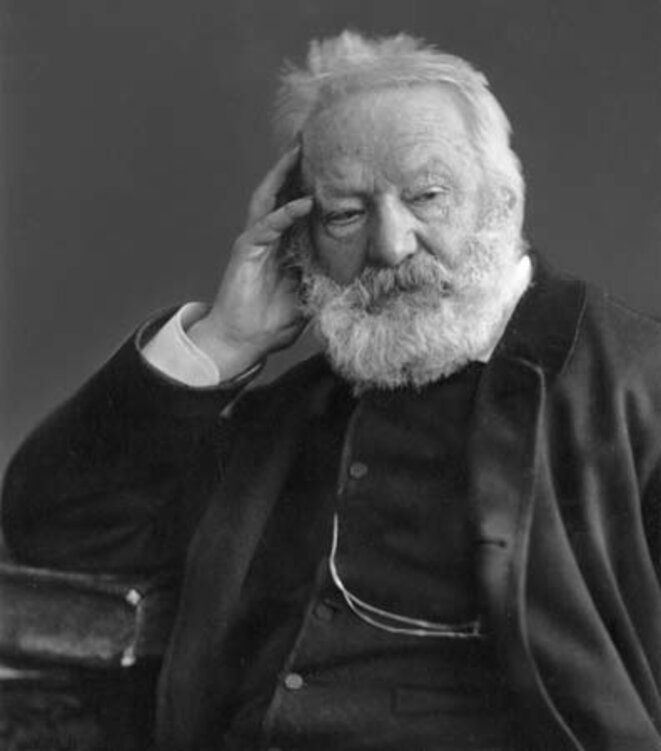 Wise man who made others 'smile': Victor Hugo. © dr